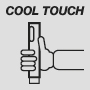 Cool-Touch-Handgriff