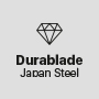 DurabladeDiamond-ground razor blades in Japanese steel