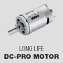 Long-life DC-Pro motor